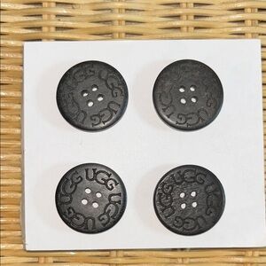 UGG Charcoal Button Quartet